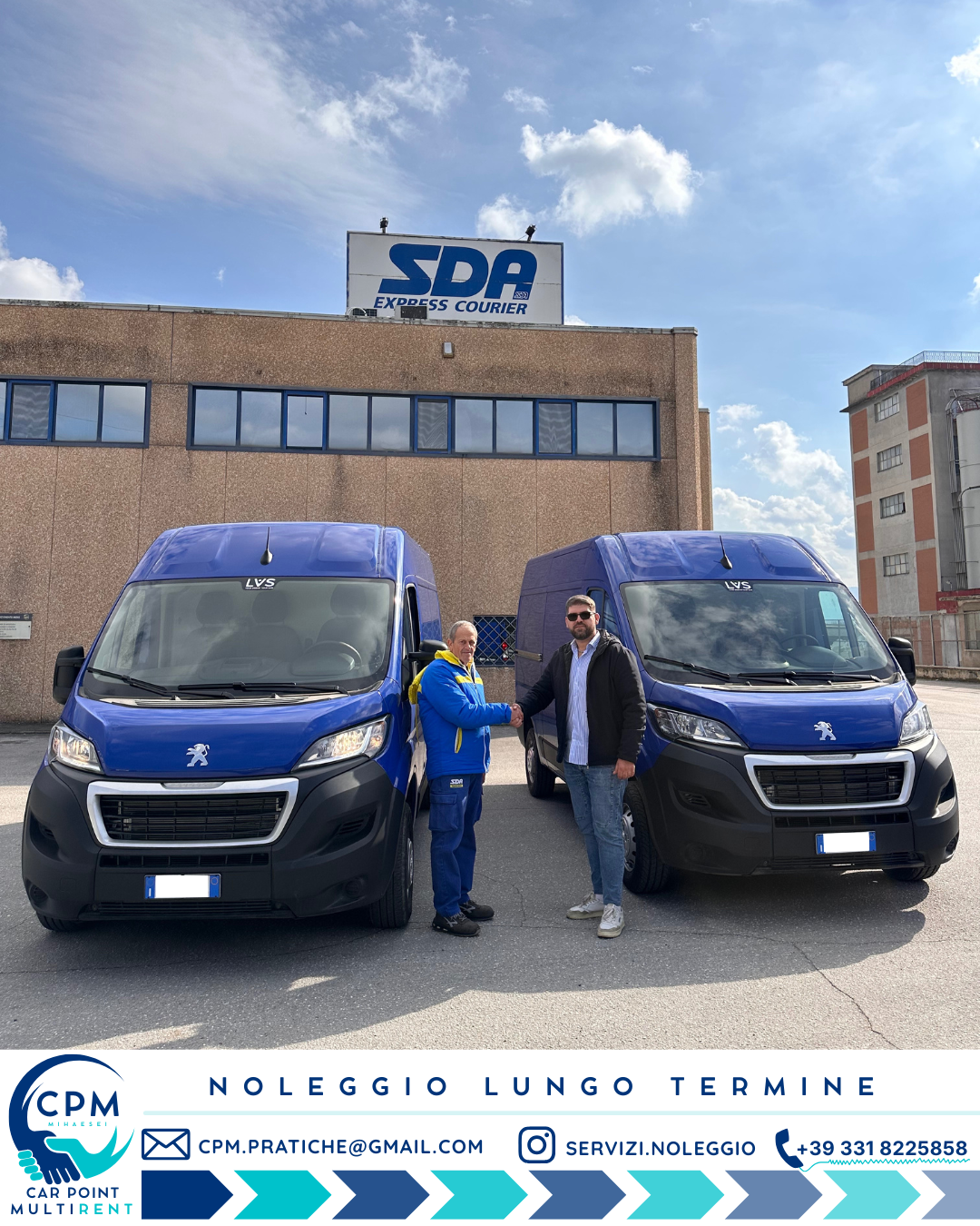 Noleggio furgoni a lungo termine a Frosinone